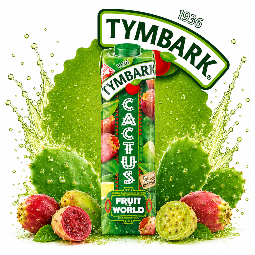 Tymbark 1L Carton Cactus <br> Carton